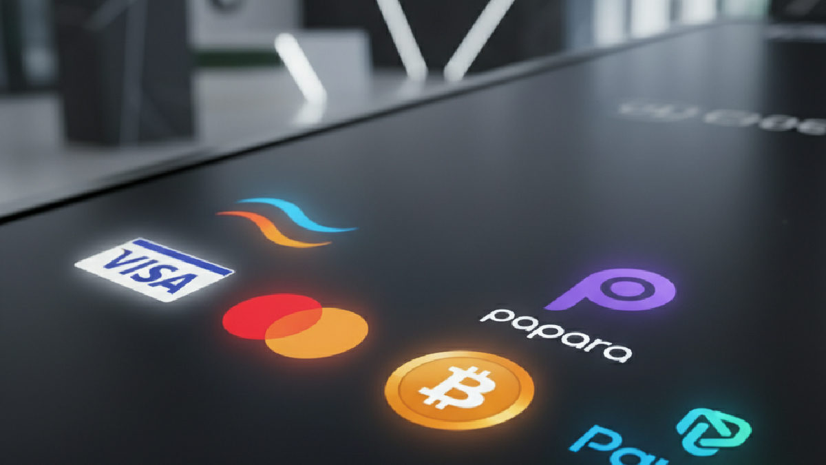 Online casino sitelerinde kullanılan güvenli ve çeşitli ödeme yöntemleri logoları.