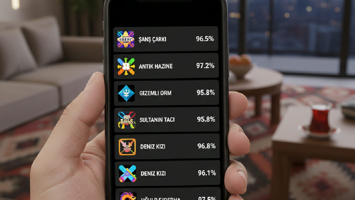 Mobil cihazlar üzerinden yüksek RTP'li slot oyunlarına erişim ve kar beklentisi.