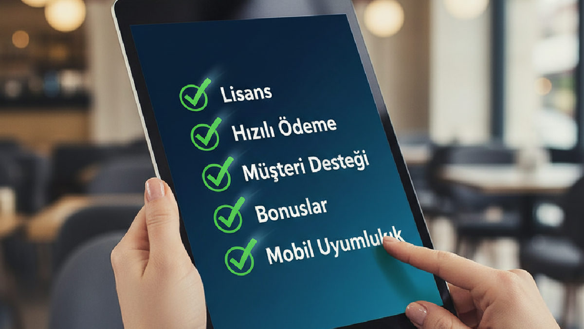 Güvenilir yeni kullanıcı bonusu veren siteleri seçmek için önemli kriterler.